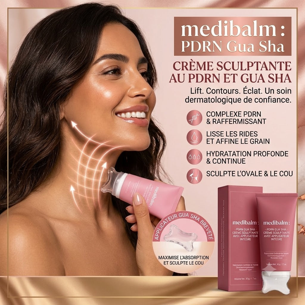 Gua Sha Sculpt — application sur le cou