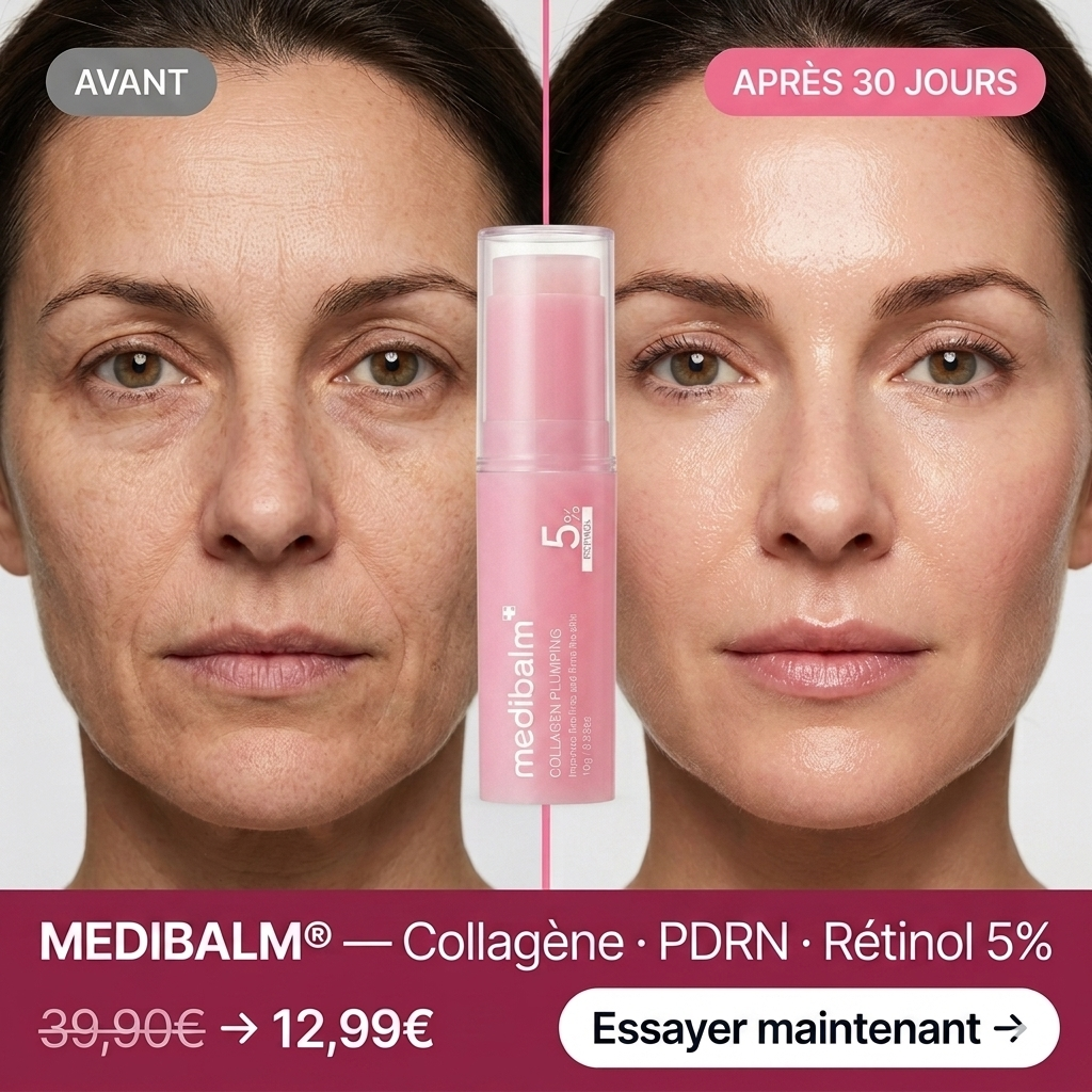 Stick MEDIBALM baume repulpant collagène PDRN ouvert