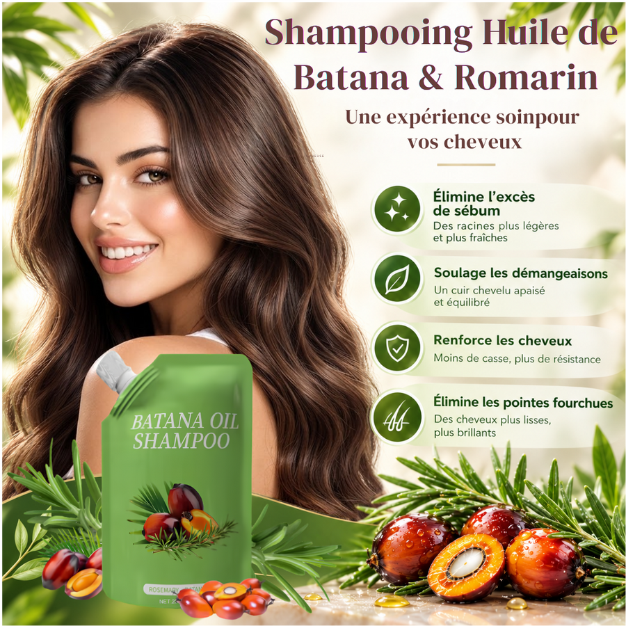 Shampooing OLÉANE huile de batana et romarin 250 ml