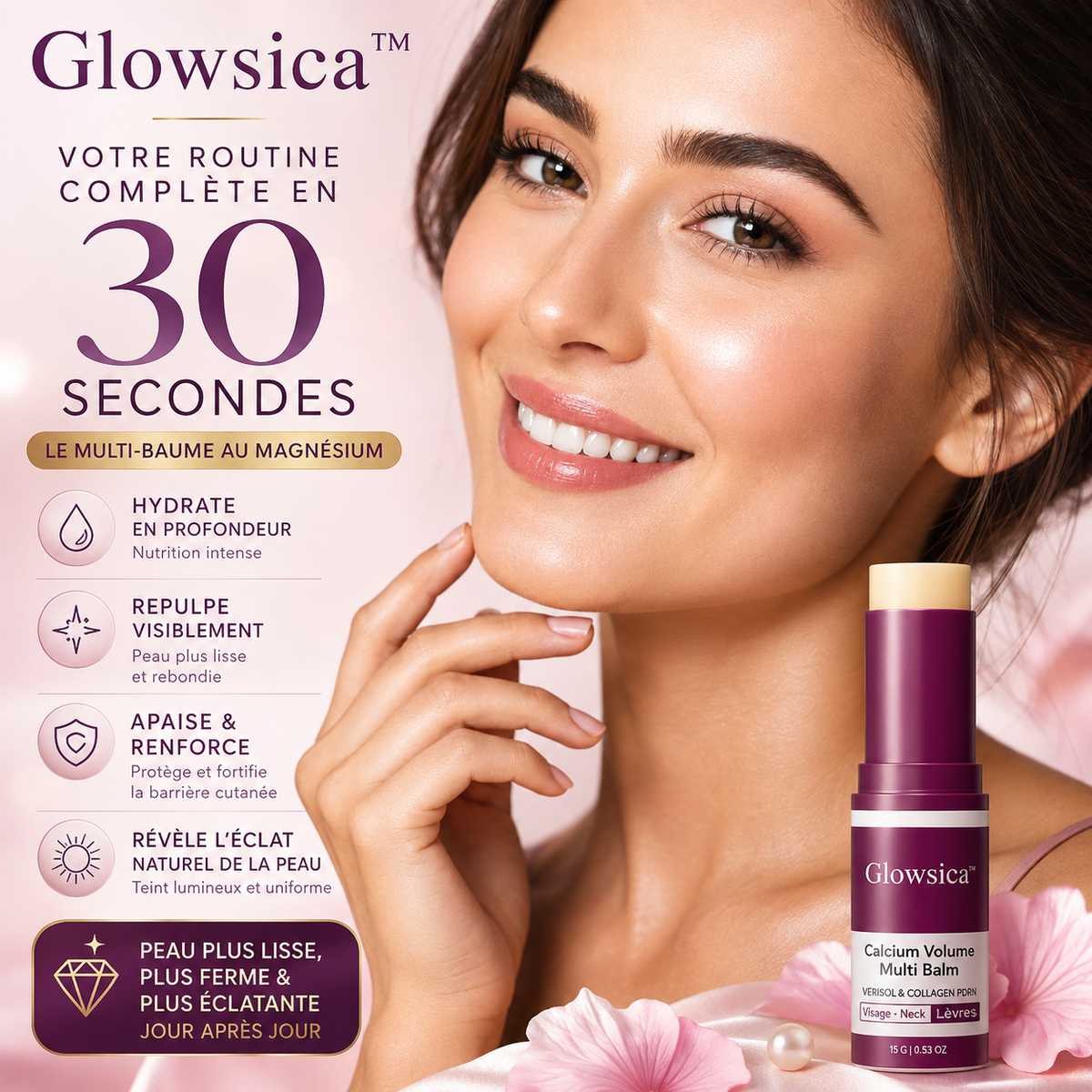 Application du stick GLOWSICA