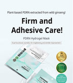 MEDIBALM - Masque Hydrogel PDRN Végétal - Ginseng - Peau d'aspect repulpé et lumineux