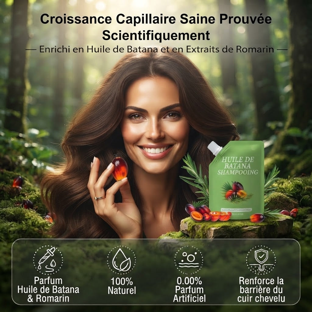 Huile de batana et romarin, actifs du shampooing OLÉANE