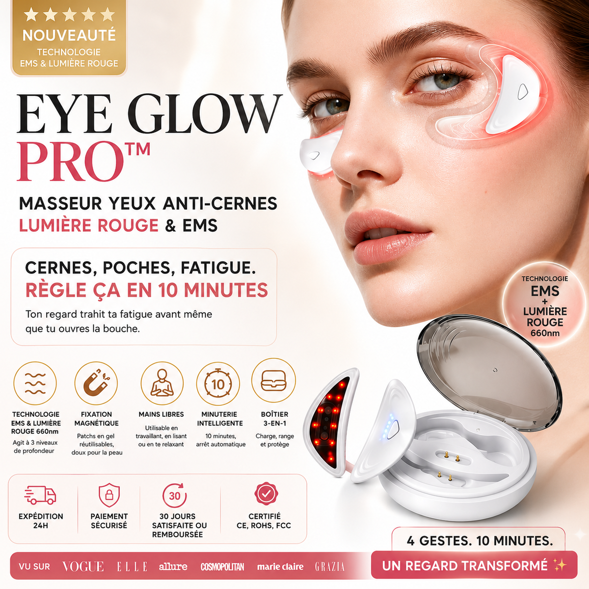 EYE GLOW PRO — vue produit
