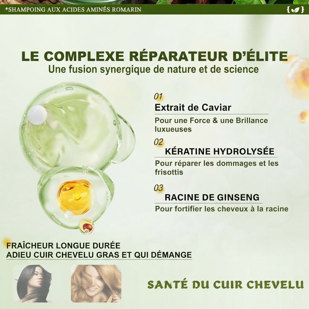 Shampooing batana romarin OLÉANE vendu sur MEDIBALM