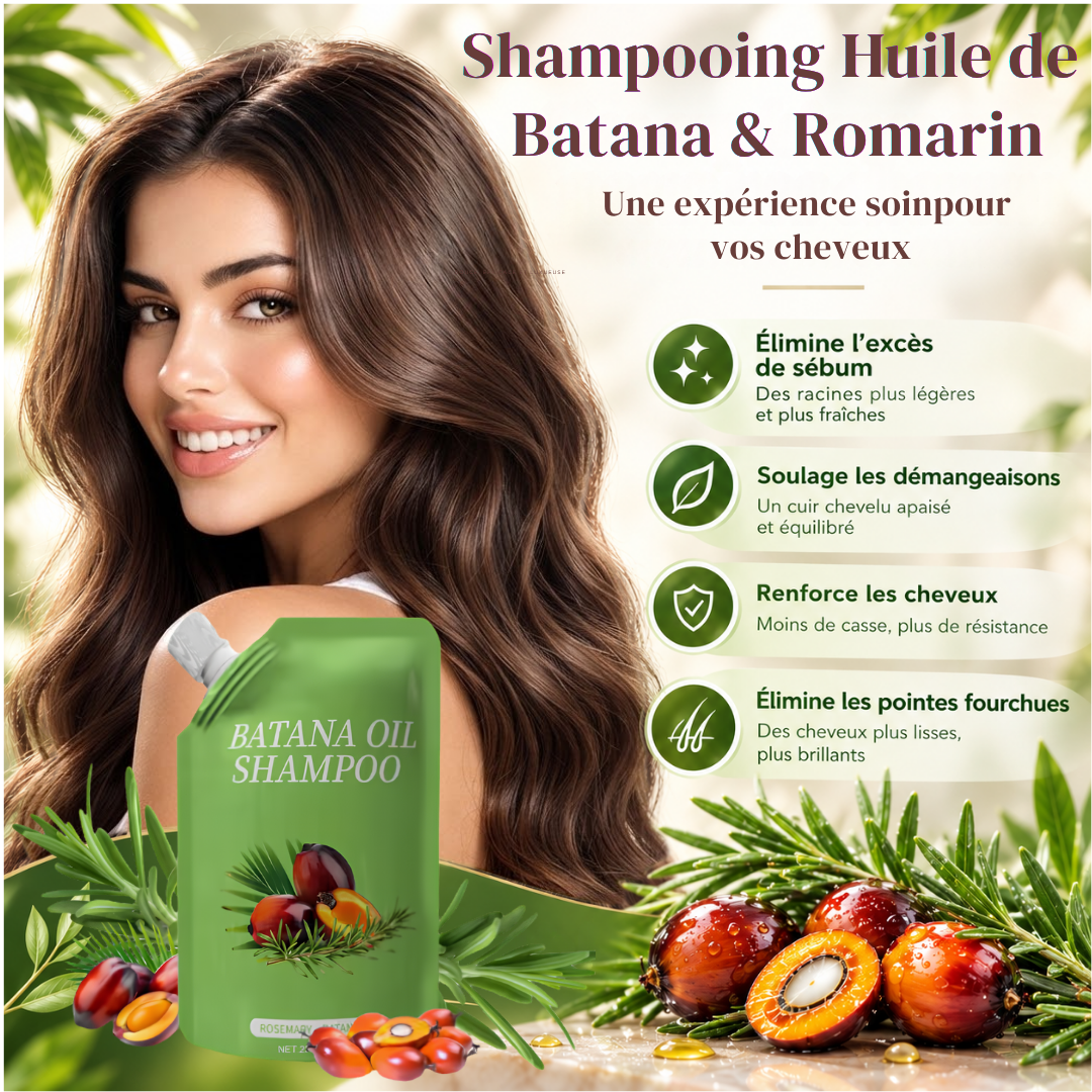 Shampooing OLÉANE huile de batana et romarin 250 ml, MEDIBALM