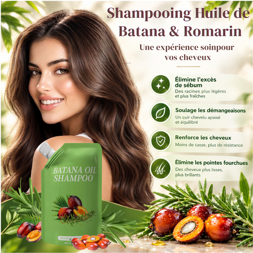 OLÉANE shampooing batana romarin